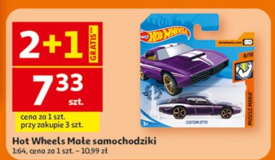 Hot Wheels samochodziki Małe samochodziki 1:64 promocja w Auchan