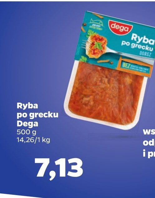 Ryba po grecku dorsz Dega promocje