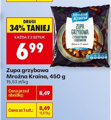 Zupa grzybowa 450g promocja w Biedronka