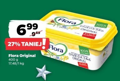 Masło Flora Original promocja w Netto