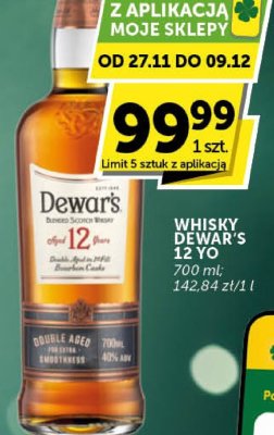 Whisky Dewar's 12 YO promocja w ABC