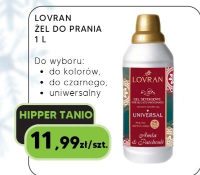 Żel do prania Lovran Universal 1L promocja w HIPPER.pl