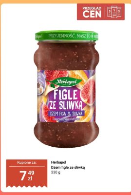 Dżem figle ze śliwką 330 g promocja w Dino