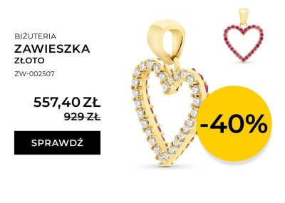 Zawieszka złoto promocja w Briju