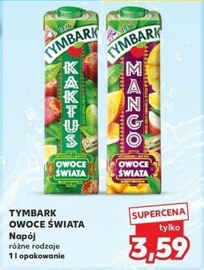 Nap贸j mango Tymbark owoce 艣wiata promocja