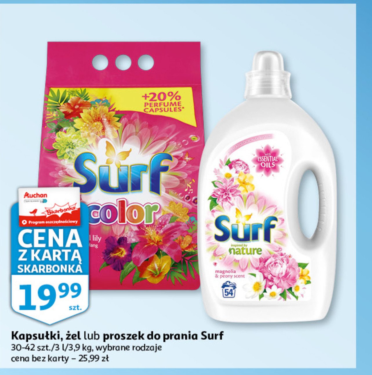 Kapsułki tropical lily & ylang ylang 2w1 Surf color promocja