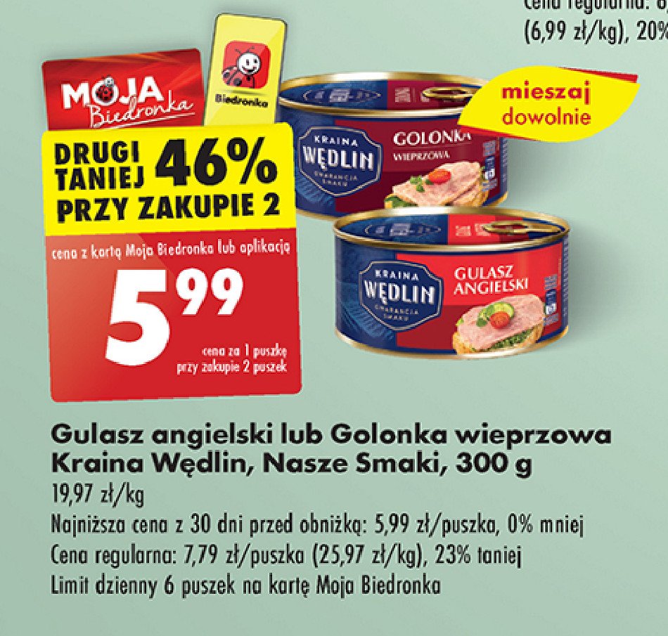 Golonka wieprzowa Kraina wędlin promocja