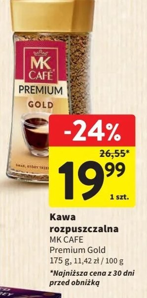 Kawa Mk cafe gold promocja