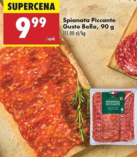 Spinata piccante Gustobello promocja