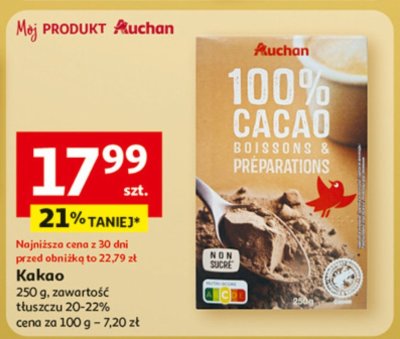 Kakao Auchan promocja w Auchan