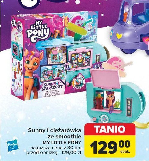 Sunny i ciężarówka ze smoothie My little pony promocja w Carrefour