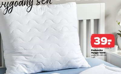 Poduszka 70x80 cm promocja w Netto