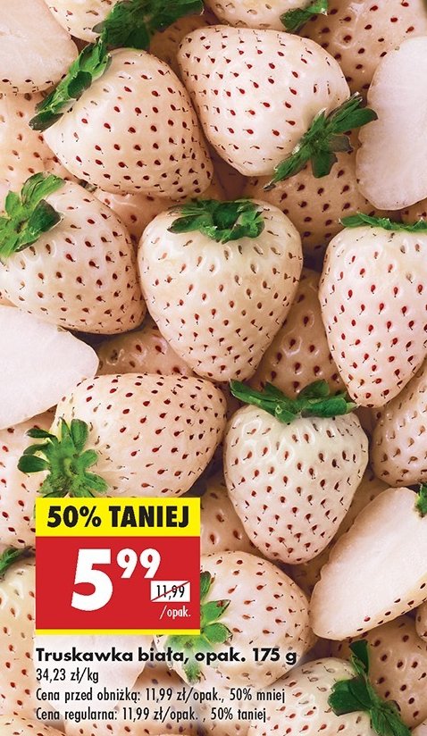 Truskawki bia艂e promocja