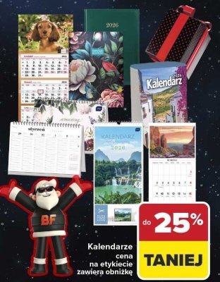 Kalendarze promocja w Carrefour