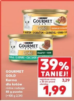 Karma dla kota kr贸lik Purina gourmet gold promocja