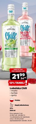 Nalewka Lubelska Chill mojito promocja w Netto