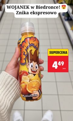 Napój Multiwitamina promocja w Biedronka