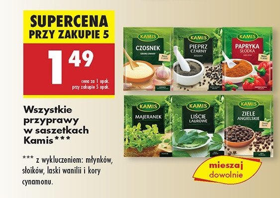 Papryka słodka Kamis promocja w Biedronka