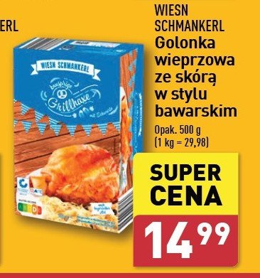 Golonka wieprzowa ze skórą w stylu bawarskim WIESN SCHMAKNERL promocja