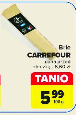 Ser brie Carrefour promocja