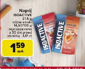 Saszetka isoactive wiśnia Activlab promocja w Carrefour
