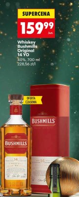 Whiskey Bushmills Original 14 YO promocja w Biedronka