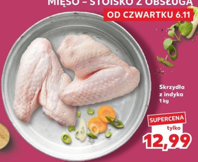 Skrzydła z indyka promocja w Kaufland