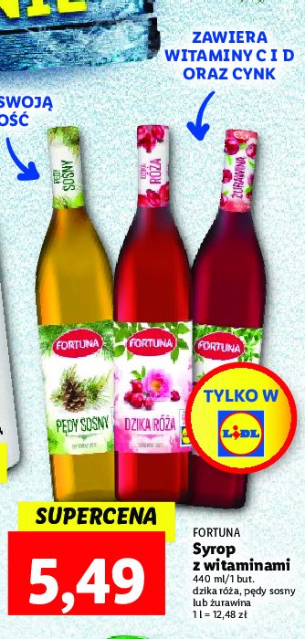 Syrop p臋dy sosny Fortuna promocja
