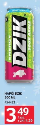 Napój DZIK 500 ml promocja w Selgros