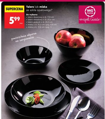 Talerz obiadowy promocja w Biedronka