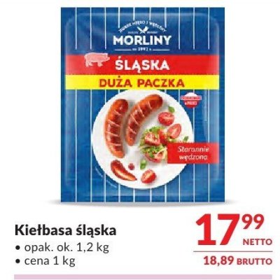 Kiełbasa śląska promocja w Makro
