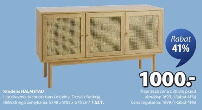 Kredent HALMSTAD promocja w Jysk