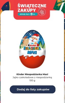 Jajko czekoladowe z niespodzianką Maxi promocja w Kaufland