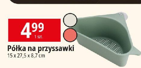 Półka na przyssawki promocja w Leclerc