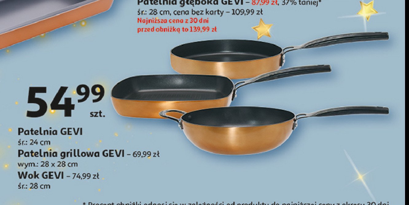 Patelnia gevi11 24 cm Actuel promocja w Auchan