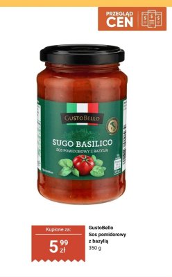 Sos pomidorowy z bazylią promocja w Biedronka