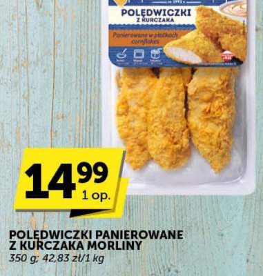 Polędwiczki panierowane z kurczaka Morliny promocja w Groszek