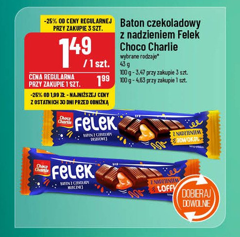 Baton felek adwokat Choco charlie promocja