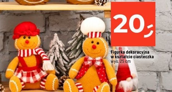 Figurka w kształcie ciasteczka 25 cm promocja w Dealz