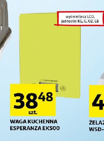 Waga kuchenna eks004 Esperanza promocja