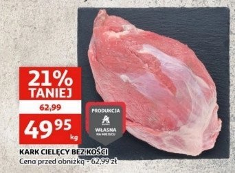 Kark ciel臋cy bez ko艣ci Auchan promocja