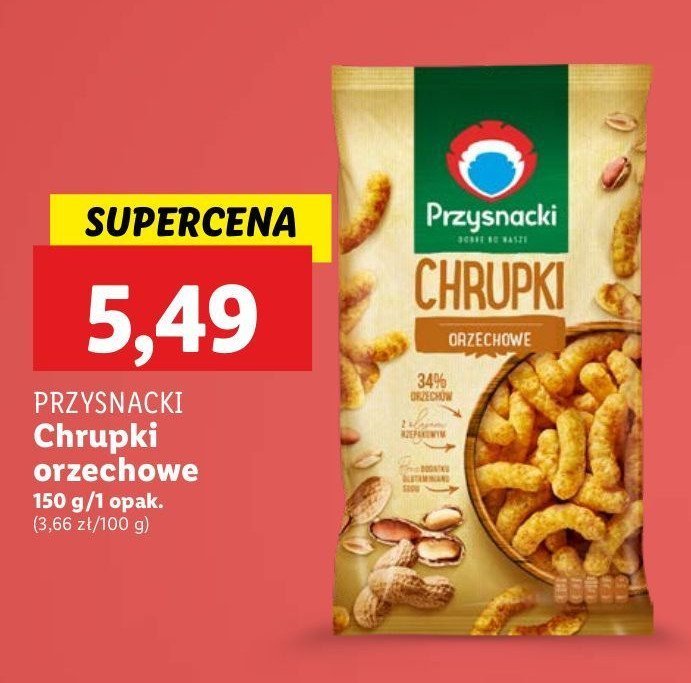 Chrupki orzechowe Przysnacki promocja