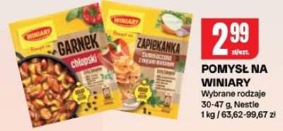 Pomysł na winiany Nestle wybrane rodzaje promocja w Chorten