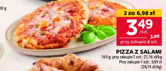 Pizza z salami pepperoni promocja