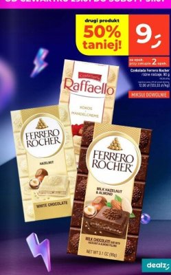 Czekolada Ferrero Rocher Milk Hazelnut & Almond promocja w Dealz