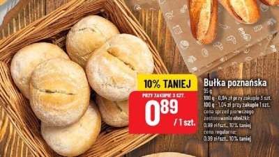Bułka poznańska promocja w POLOmarket