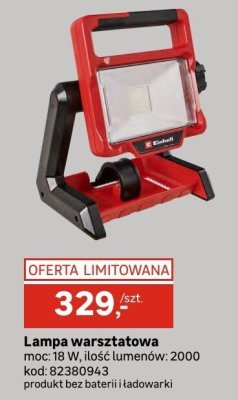 Lampa warsztatowa Einhell promocja w Leroy Merlin