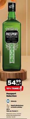 Napój alkoholowy Passport Selection promocja w Netto