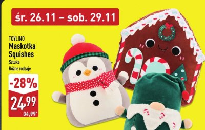 Maskotka Squishes  promocja w Aldi