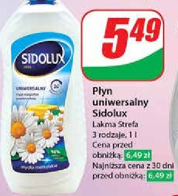 P艂yn do mycia Sidolux Uniwersalny - myd艂o marsylskie promocja